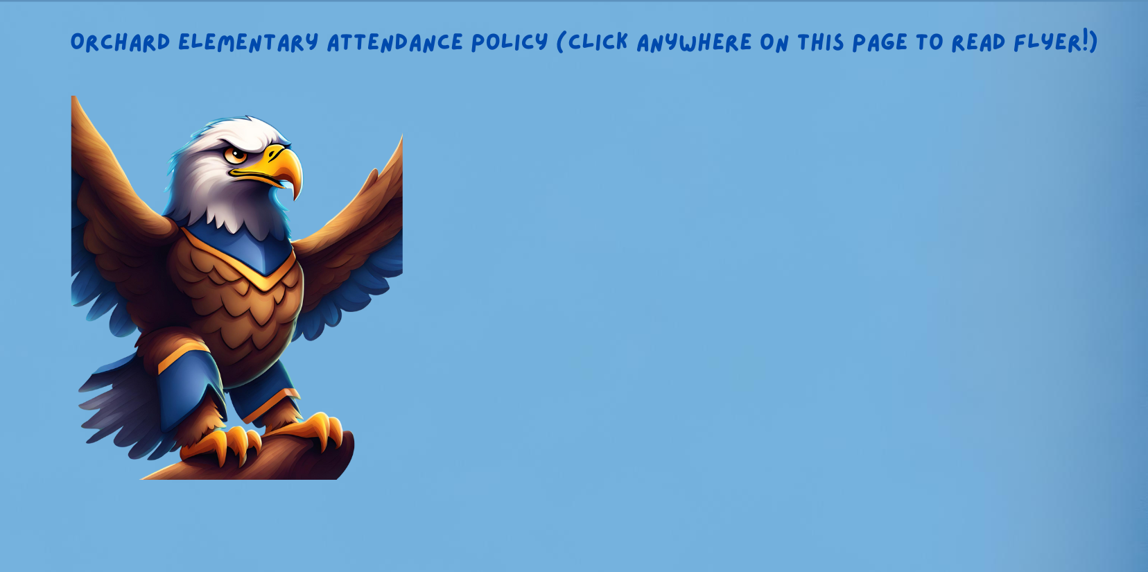 Attendance Policy Page and Link to PDF